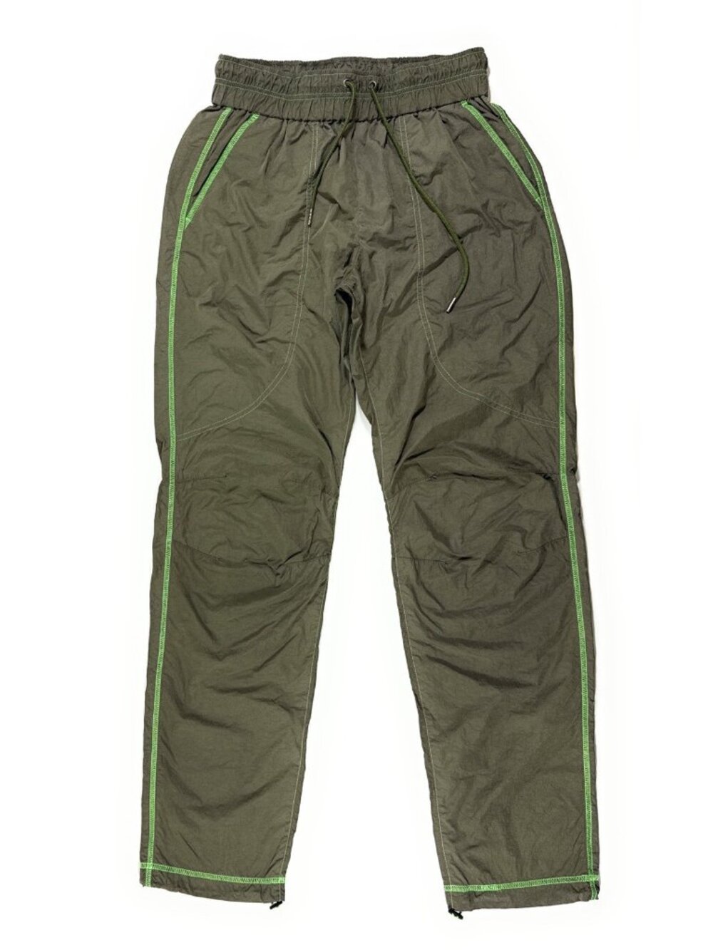 John Elliott High Shrunk Lightweight Nylon Track Pant Size 2 Medium Gym Outdoor